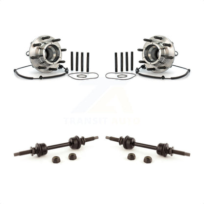 [Avant] Kit d'ensemble roulement de roue et moyeu pour 2010 Ford F-450 Super Duty F-550 avec Single Rear Wheels 4 X K7T-100691 par Transit Auto