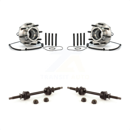 [Avant] Kit d'ensemble roulement de roue et moyeu pour 2010 Ford F-450 Super Duty F-550 avec Single Rear Wheels 4 X K7T-100691 par Transit Auto