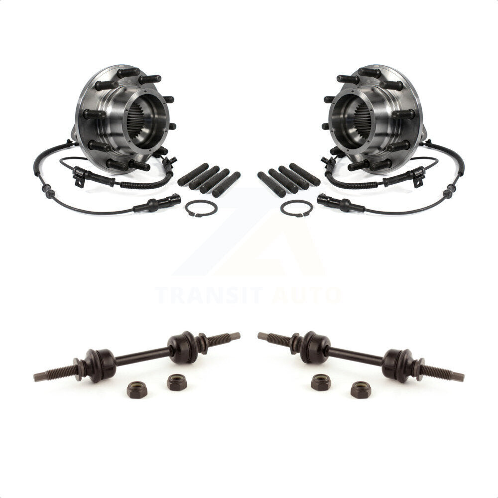 [Avant] Kit d'ensemble roulement de roue et moyeu pour 2010 Ford F-450 Super Duty F-550 avec Dual Rear Wheels 4 X K7T-100692 par Transit Auto
