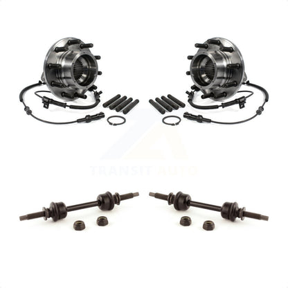 [Avant] Kit d'ensemble roulement de roue et moyeu pour 2010 Ford F-450 Super Duty F-550 avec Dual Rear Wheels 4 X K7T-100692 par Transit Auto