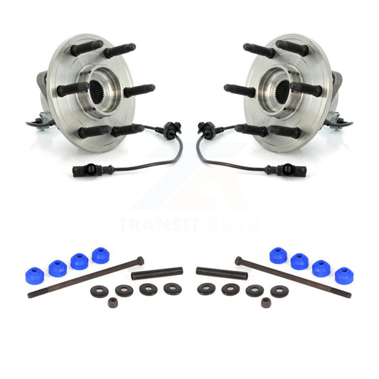 [Avant] Kit d'ensemble roulement de roue et moyeu pour Chevrolet Silverado 1500 GMC Sierra Tahoe Suburban Yukon Cadillac XL Avalanche Escalade ESV EXT 7-1/4" longueur K7T-100706