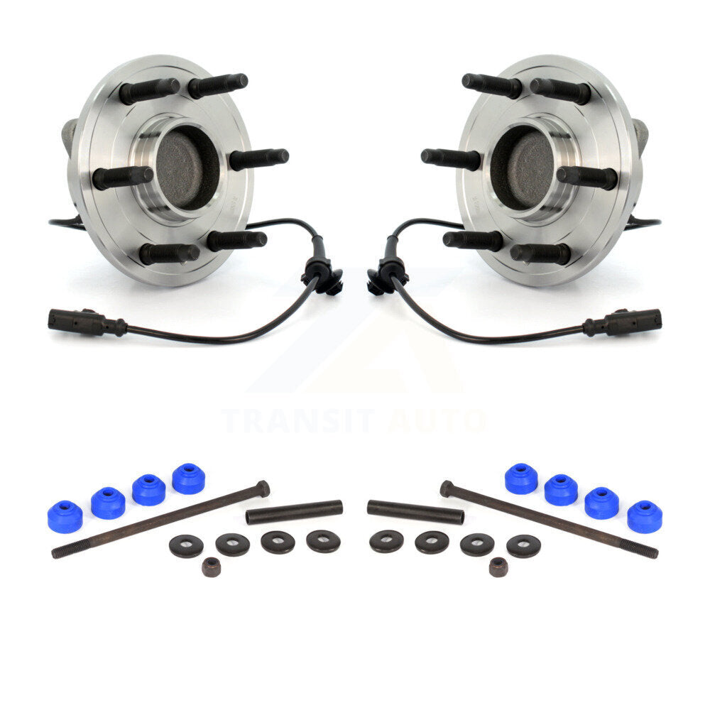 [Avant] Kit d'ensemble roulement de roue et moyeu pour Chevrolet Silverado 1500 GMC Sierra Tahoe Suburban Yukon XL Avalanche Cadillac Escalade ESV 7-1/4" longueur K7T-100708