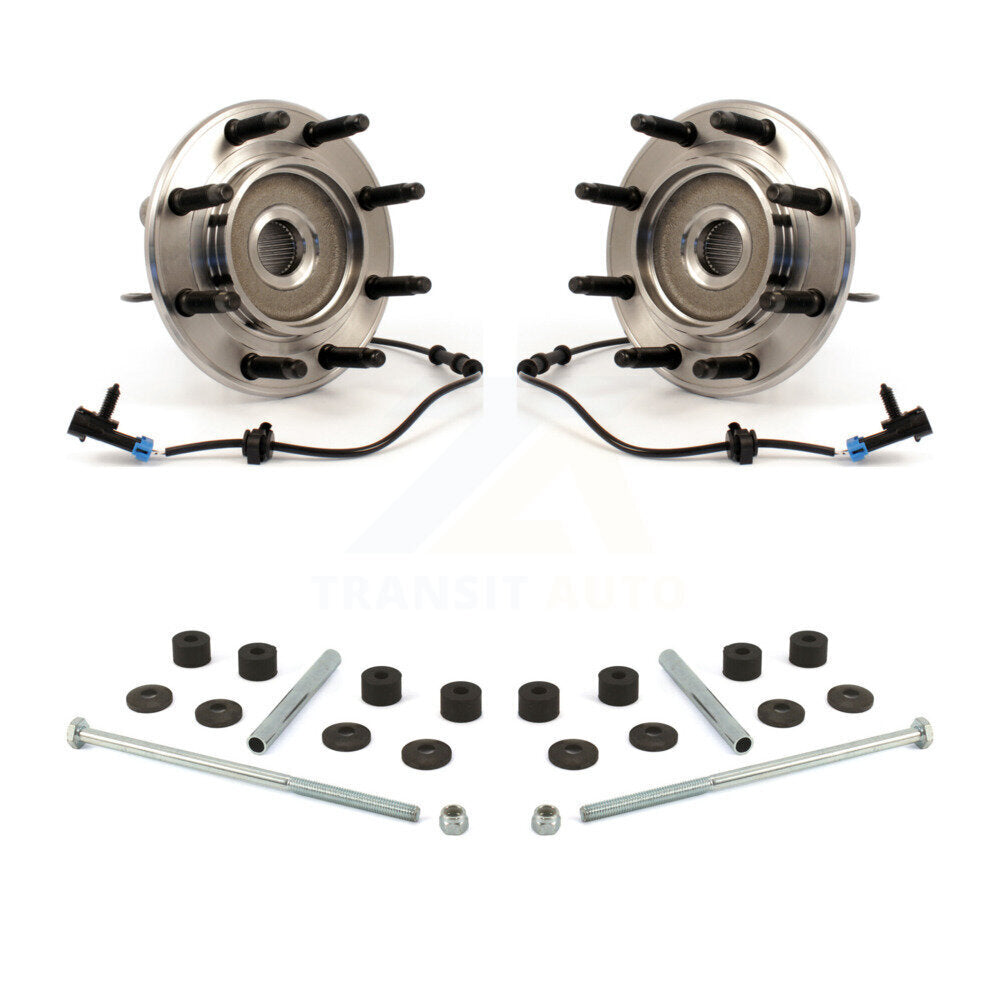 [Avant] Kit d'ensemble roulement de roue et moyeu pour Chevrolet Silverado 2500 HD GMC Sierra 3500 Suburban Hummer H2 Yukon XL K7T-100709