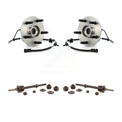 [Avant] Kit d'ensemble roulement de roue et moyeu pour 2009 Dodge Ram 1500 Standard Cab Pickup Crew avec RWD 4-Wheel ABS avec 5 Lug Wheels To 12 07 08 K7T-100716