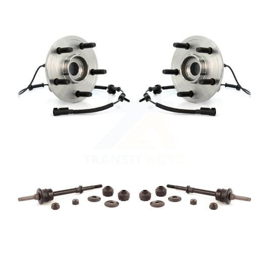 [Avant] Kit d'ensemble roulement de roue et moyeu pour 2009 Dodge Ram 1500 Standard Cab Pickup Crew avec RWD 4-Wheel ABS avec 5 Lug Wheels To 12 07 08 K7T-100716