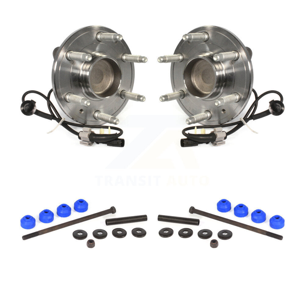 [Avant] Kit d'ensemble roulement de roue et moyeu pour Chevrolet Silverado 1500 GMC Sierra Tahoe Suburban Yukon Cadillac XL Escalade ESV LD Limited RWD K7T-100745