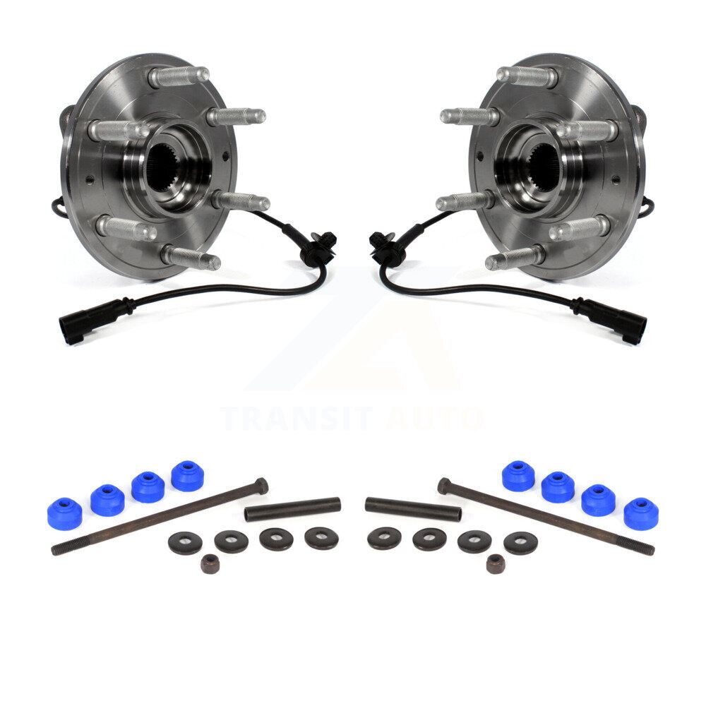 [Avant] Kit d'ensemble roulement de roue et moyeu pour Chevrolet Silverado 1500 GMC Sierra Tahoe Suburban Yukon Cadillac XL Escalade ESV LD Limited 4WD K7T-100747