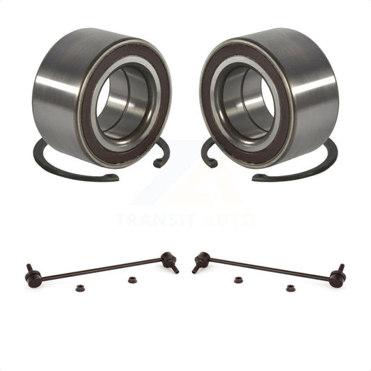 [Avant] Kit de Roulement de roue pour 2010-2013 Mazda 3 Turbocharged avec 4-Wheel ABS K7T-100991 par Transit Auto