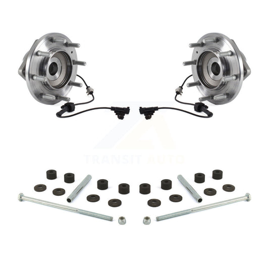[Avant] Kit d'ensemble roulement de roue et moyeu pour 2011-2018 Chevrolet Silverado 3500 HD GMC Sierra avec Dual Rear Wheels 4WD K7T-101042