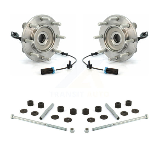 [Avant] Kit d'ensemble roulement de roue et moyeu pour 2007-2010 Chevrolet Silverado 3500 HD GMC Sierra avec Heavy Duty Suspension K7T-101094