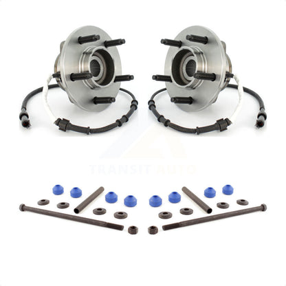[Avant] Kit d'ensemble roulement de roue et moyeu pour 2000-2001 Ford F-150 4WD avec 4-Wheel ABS avec 5 Lug Wheels K7T-101133 par Transit Auto
