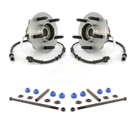 [Avant] Kit d'ensemble roulement de roue et moyeu pour 2000-2001 Ford F-150 4WD avec 4-Wheel ABS avec 5 Lug Wheels K7T-101133 par Transit Auto