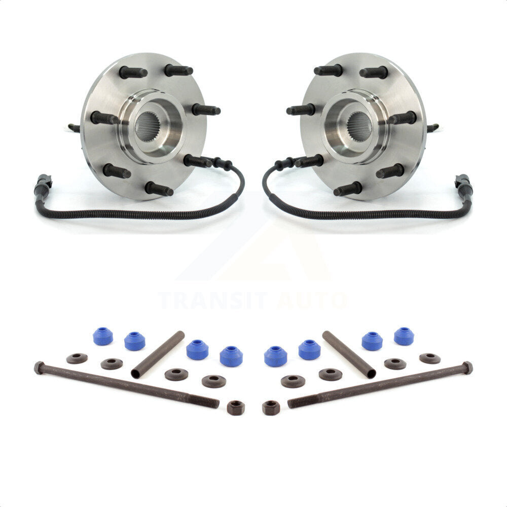 [Avant] Kit d'ensemble roulement de roue et moyeu pour 2000-2001 Ford F-150 4WD avec 4-Wheel ABS avec 7 Lug Wheels K7T-101134 par Transit Auto