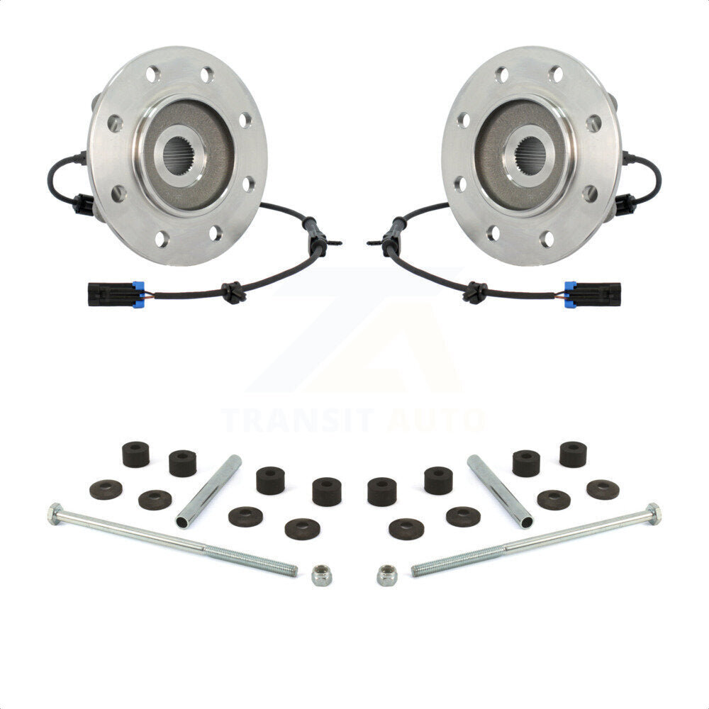 [Avant] Kit d'ensemble roulement de roue et moyeu pour 1995 Chevrolet K2500 GMC K3500 Suburban K7T-101168 par Transit Auto