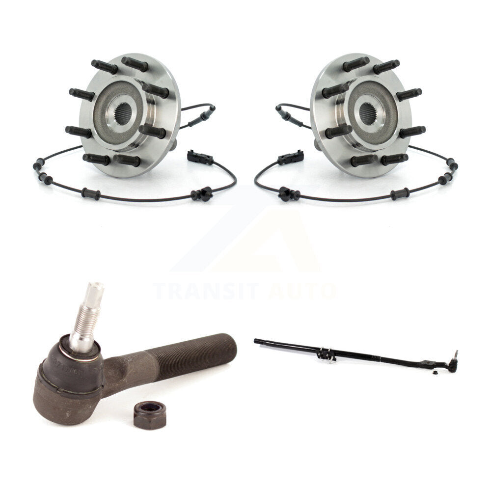 [Avant] Kit d'ensemble roulement de roue et moyeu pour 2008 Dodge Ram 1500 4WD avec 8 Lug Wheels 6.10" longueur Tampered Hole Mounted Steering Damper K7T-101185