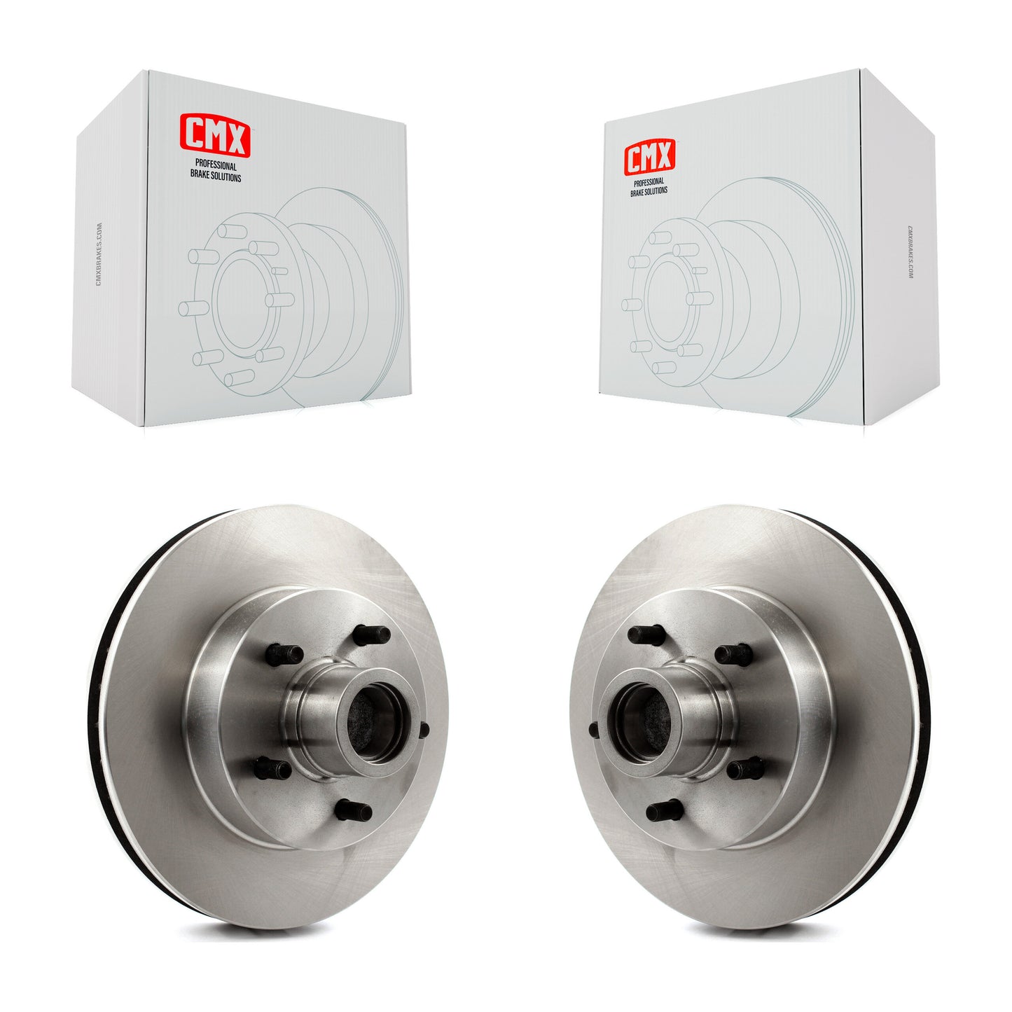 [Avant] Kit d'ensemble disque de frein à disque et moyeu pour Chevrolet C10 G20 GMC Cadillac C1500 G2500 Fleetwood R10 Brougham K5 Blazer R1500 Suburban G10 DeVille Commercial Chassis G1500 Jimmy P10 P1500 Checker Marathon K8-100001