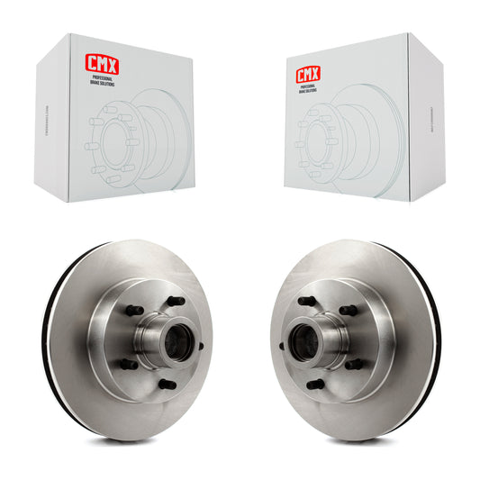 [Avant] Kit d'ensemble disque de frein à disque et moyeu pour Chevrolet C10 G20 GMC Cadillac C1500 G2500 Fleetwood R10 Brougham K5 Blazer R1500 Suburban G10 DeVille Commercial Chassis G1500 Jimmy P10 P1500 Checker Marathon K8-100001