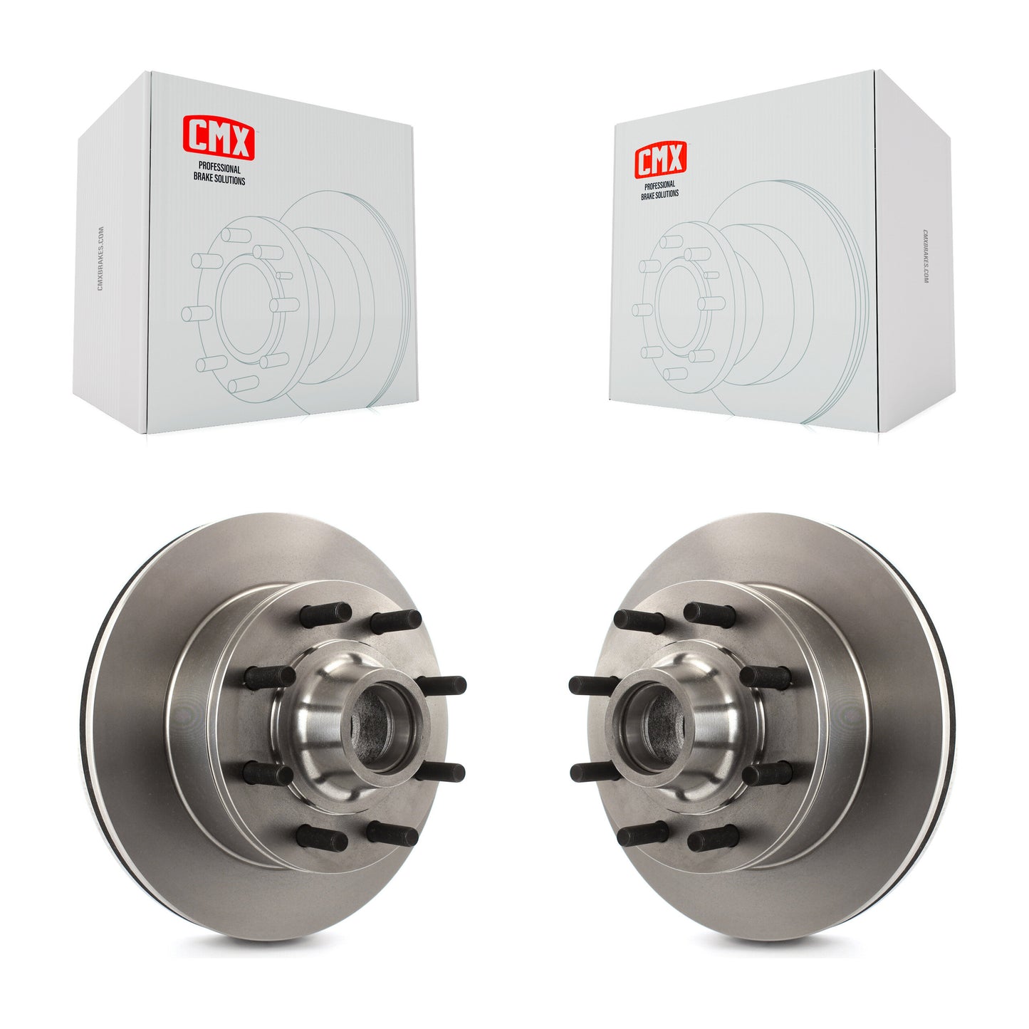 [Avant] Kit d'ensemble disque de frein à disque et moyeu pour Ford F-350 F-250 HD E-250 Econoline E-350 Club Wagon Super Duty K8-100020