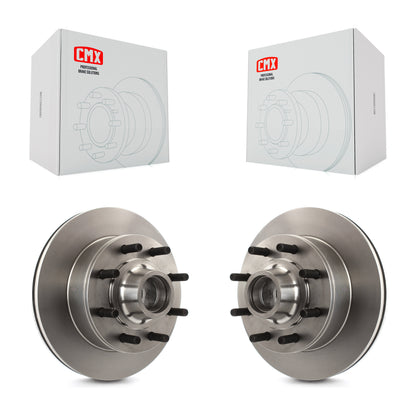 [Avant] Kit d'ensemble disque de frein à disque et moyeu pour Ford F-350 F-250 HD E-250 Econoline E-350 Club Wagon Super Duty K8-100020