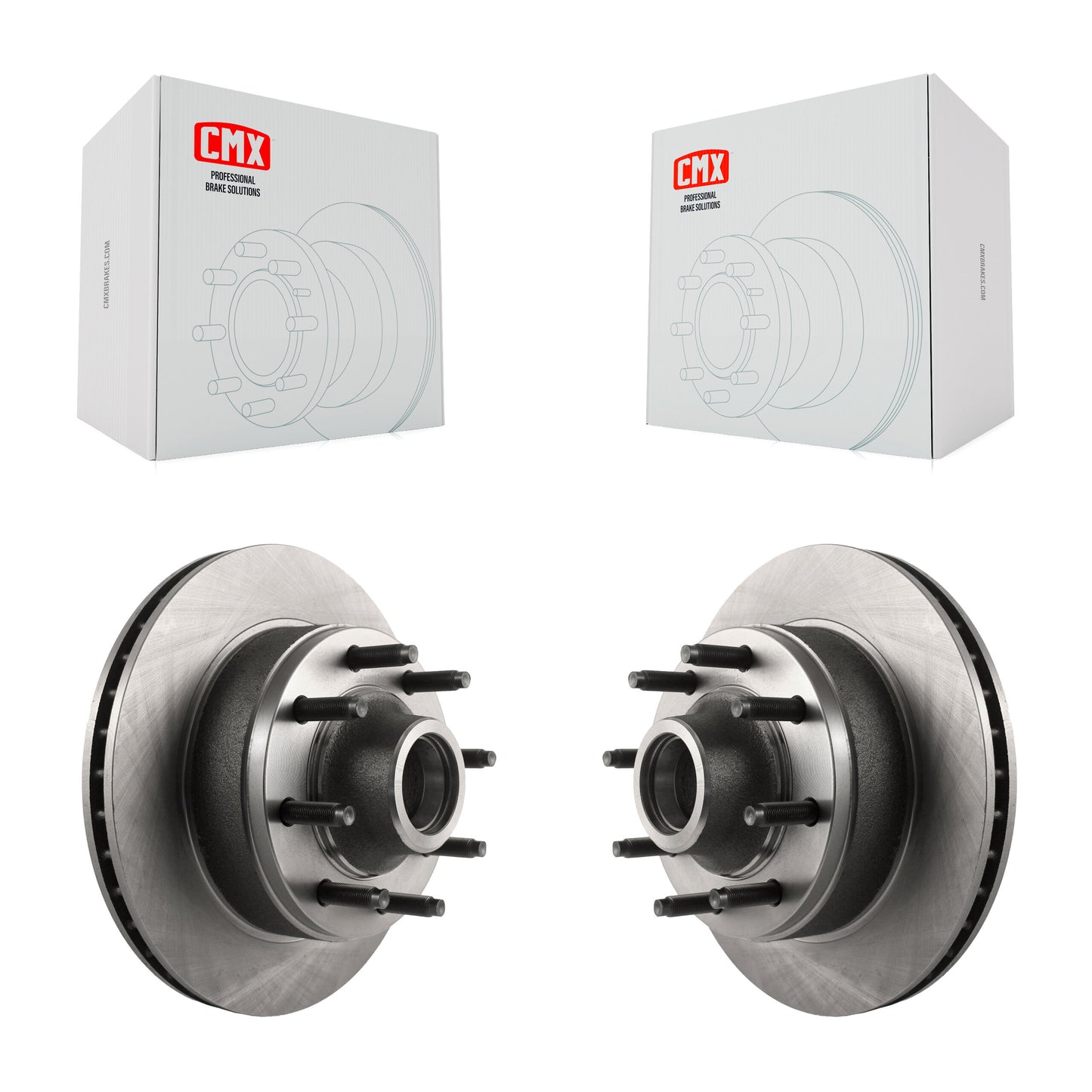 [Avant] Kit d'ensemble disque de frein à disque et moyeu pour Ford E-350 Super Duty E-250 Econoline F-250 HD Club Wagon E-150 E-450 K8-100021
