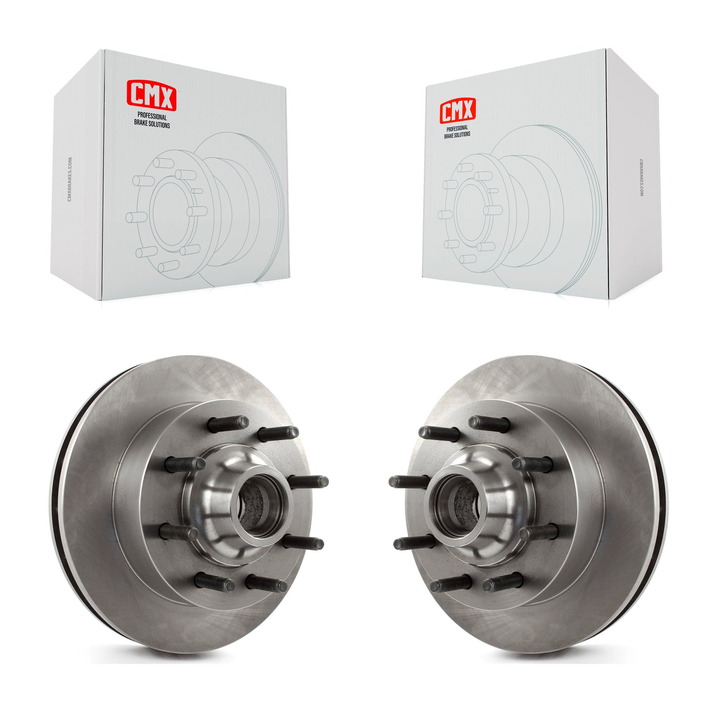 [Avant] Kit d'ensemble disque de frein à disque et moyeu pour 2003-2004 Ford F-250 Super Duty F-350 Excursion K8-100037
