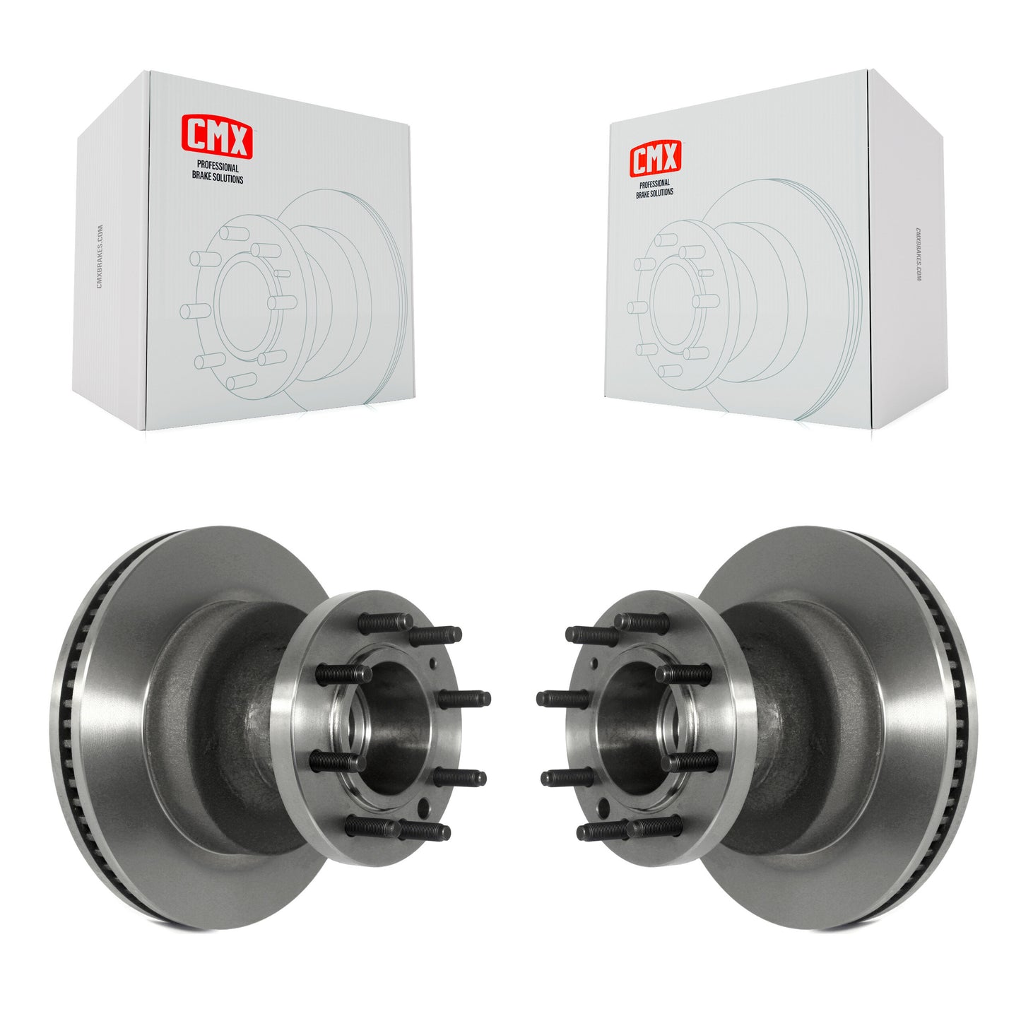 [Avant] Kit d'ensemble disque de frein à disque et moyeu pour Ford E-350 Super Duty E-450 Econoline K8-100041