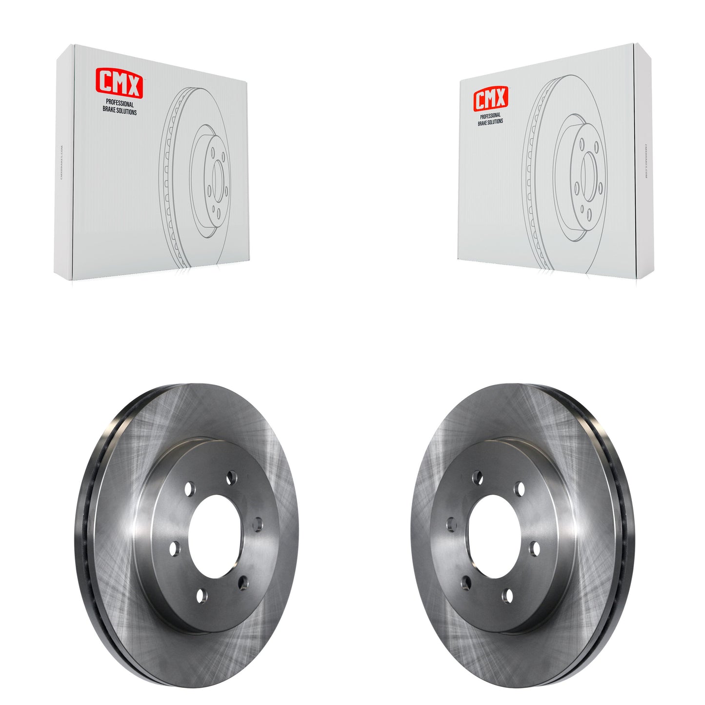 [Avant] Kit de Disque de frein pour Ford F-150 Lincoln Mark LT avec 6 Lug Wheels 4WD K8-100162