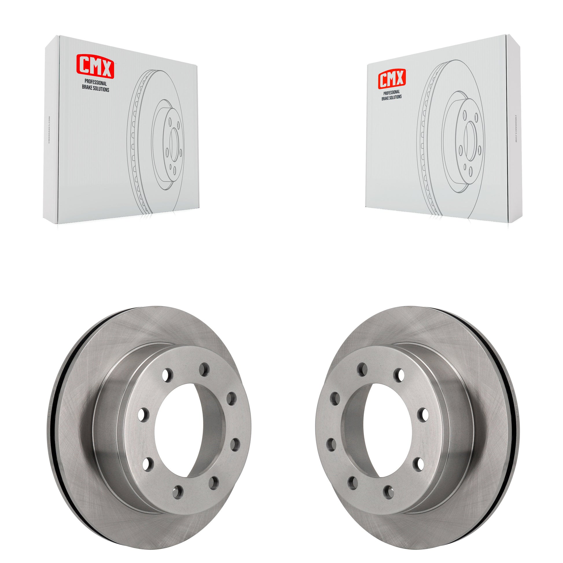[Arrière] Disque de frein pour GMC Chevrolet Sierra 2500 HD Silverado Savana Express 3500 Yukon K8-100572