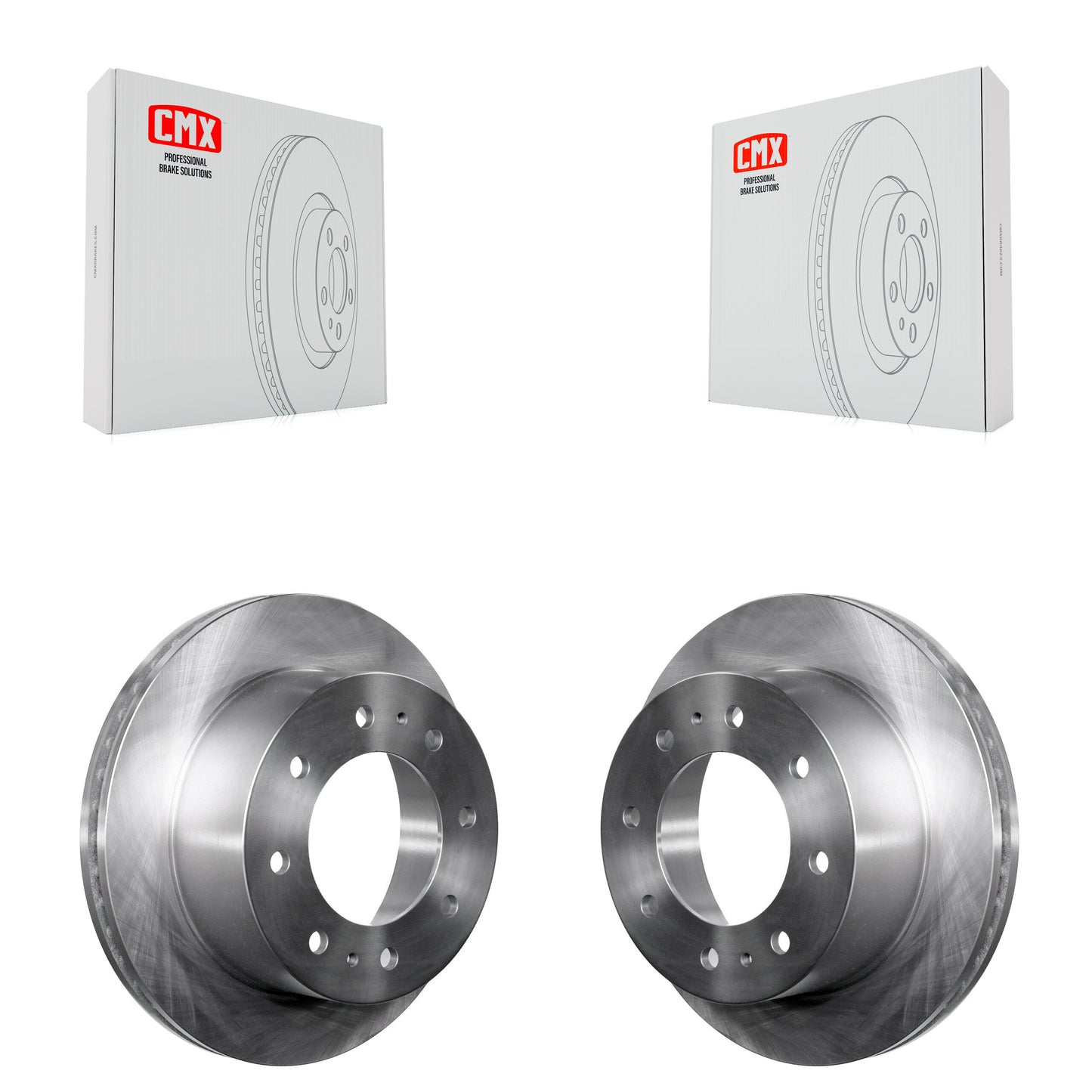 [Arrière] Kit de Disque de frein pour Chevrolet Silverado 2500 HD GMC Sierra 1500 3500 Suburban K8-100616