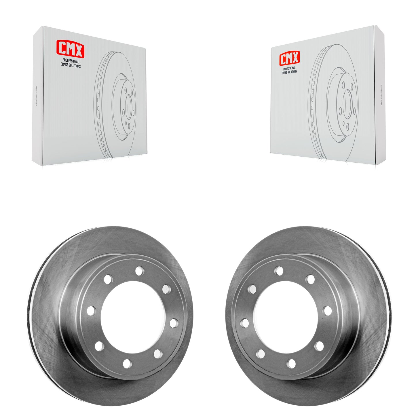 [Arrière] Kit de Disque de frein pour Ford E-350 Super Duty E-250 Econoline Club Wagon E-150 E-450 K8-100636
