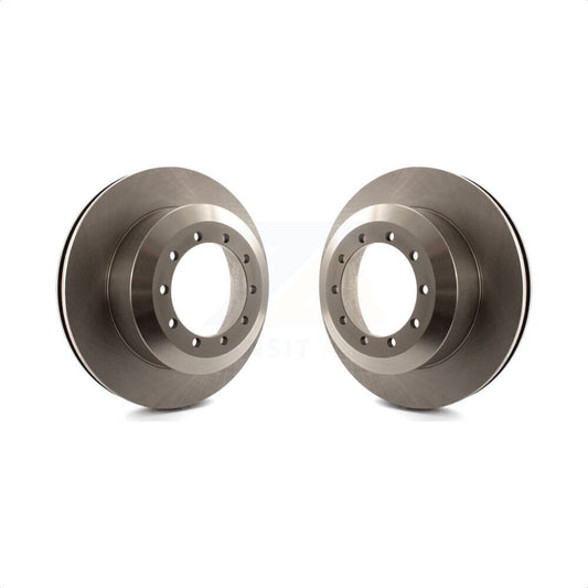 [Arrière] Kit de Disque de frein pour Ford F-350 Super Duty F-450 F-550 International IC Corporation LCF CF500 CF600 TerraStar AE School Bus AC Commercial K8-100658 par Top Quality