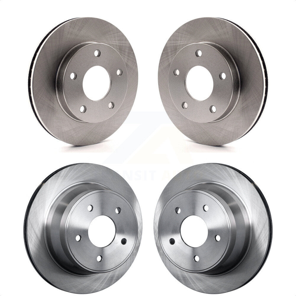 [Avant + Arrière] Kit de Disque de frein pour 1997 Chevrolet S10 Blazer GMC Sonoma Jimmy K8-100967 par Top Quality