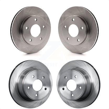 [Avant + Arrière] Kit de Disque de frein pour 1997 Chevrolet S10 Blazer GMC Sonoma Jimmy K8-100967 par Top Quality