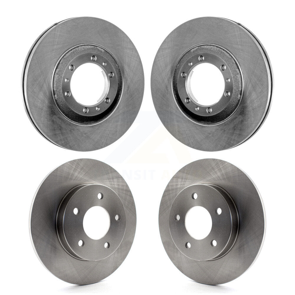 [Avant + Arrière] Kit de Disque de frein pour Cadillac DeVille Eldorado Seville Buick Riviera Oldsmobile Aurora Allante Toronado K8-100969