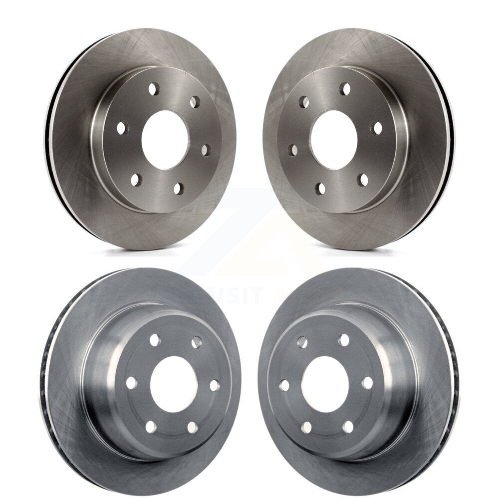 [Avant + Arrière] Kit de Disque de frein pour Chevrolet Silverado 1500 GMC Tahoe Sierra Suburban Yukon Avalanche XL Cadillac Escalade Express ESV EXT Savana K8-100983