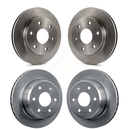 [Avant + Arrière] Kit de Disque de frein pour Chevrolet Silverado 1500 GMC Tahoe Sierra Suburban Yukon Avalanche XL Cadillac Escalade Express ESV EXT Savana K8-100983