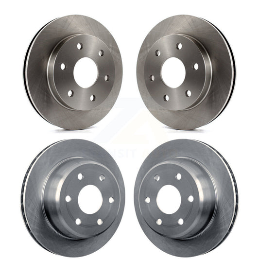 [Avant + Arrière] Kit de Disque de frein pour Chevrolet Silverado 1500 GMC Tahoe Sierra Suburban Yukon Avalanche XL Cadillac Escalade Express ESV EXT Savana K8-100983