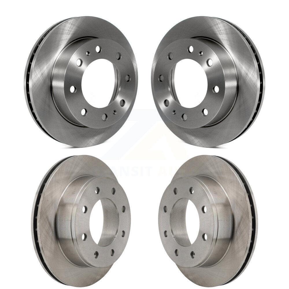 [Avant + Arrière] Kit de Disque de frein pour Chevrolet Silverado 2500 HD GMC Sierra Express Hummer H2 1500 Savana Suburban Yukon XL Avalanche Classic K8-100988
