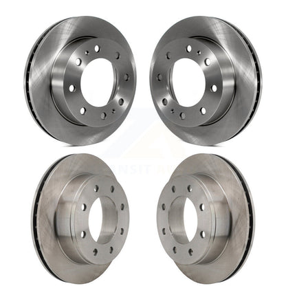 [Avant + Arrière] Kit de Disque de frein pour Chevrolet Silverado 2500 HD GMC Sierra Express Hummer H2 1500 Savana Suburban Yukon XL Avalanche Classic K8-100988