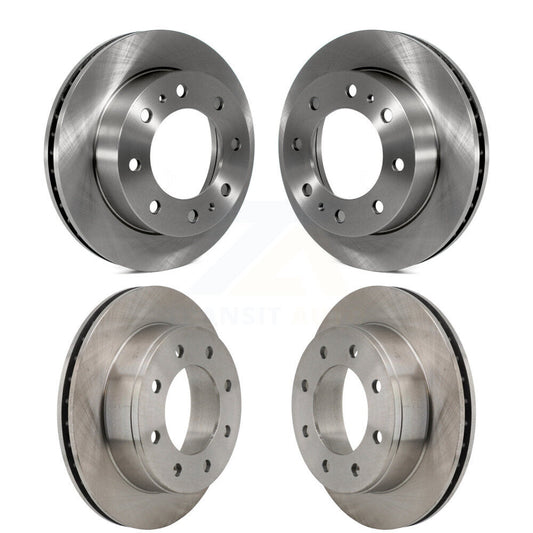 [Avant + Arrière] Kit de Disque de frein pour Chevrolet Silverado 2500 HD GMC Sierra Express Hummer H2 1500 Savana Suburban Yukon XL Avalanche Classic K8-100988