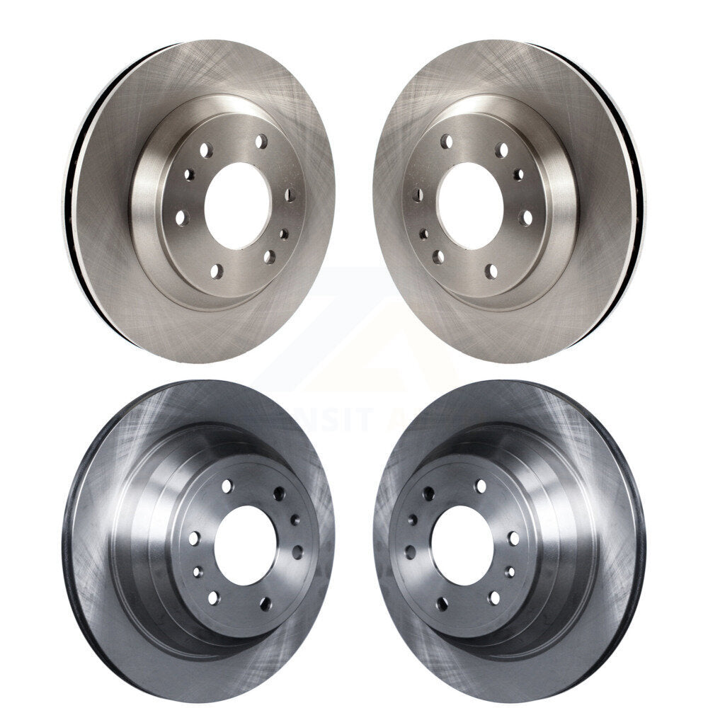 [Avant + Arrière] Kit de Disque de frein pour Chevrolet Trailblazer GMC Envoy Buick Rainier Oldsmobile Bravada Isuzu Ascender K8-100994