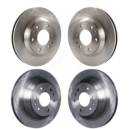 [Avant + Arrière] Kit de Disque de frein pour Chevrolet Trailblazer GMC Envoy Buick Rainier Oldsmobile Bravada Isuzu Ascender K8-100994