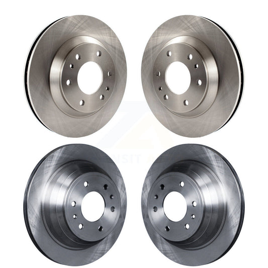 [Avant + Arrière] Kit de Disque de frein pour Chevrolet Trailblazer GMC Envoy Buick Rainier Oldsmobile Bravada Isuzu Ascender K8-100994
