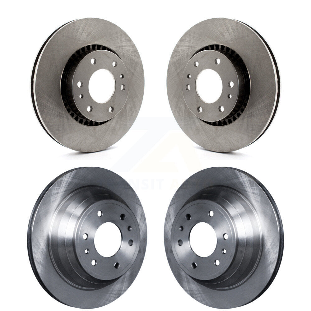[Avant + Arrière] Kit de Disque de frein pour Chevrolet Trailblazer GMC EXT Envoy XL Buick Rainier XUV SSR Isuzu Ascender Saab 9-7x K8-100995