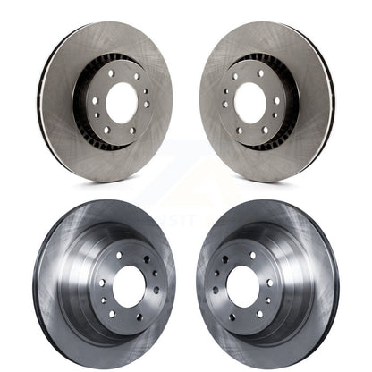 [Avant + Arrière] Kit de Disque de frein pour Chevrolet Trailblazer GMC EXT Envoy XL Buick Rainier XUV SSR Isuzu Ascender Saab 9-7x K8-100995