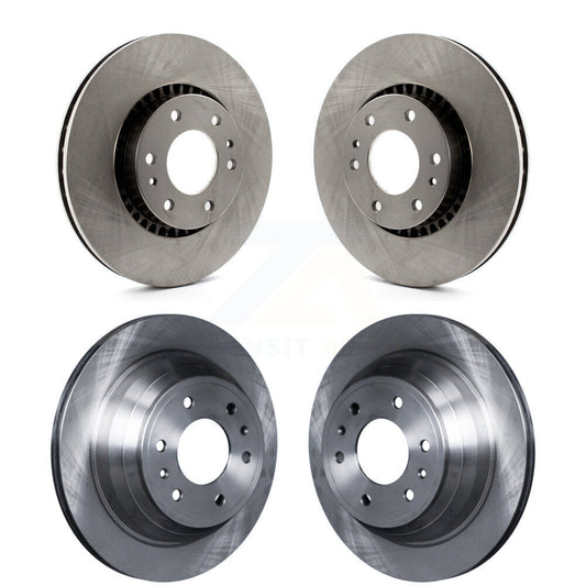 [Avant + Arrière] Kit de Disque de frein pour Chevrolet Trailblazer GMC EXT Envoy XL Buick Rainier XUV SSR Isuzu Ascender Saab 9-7x K8-100995