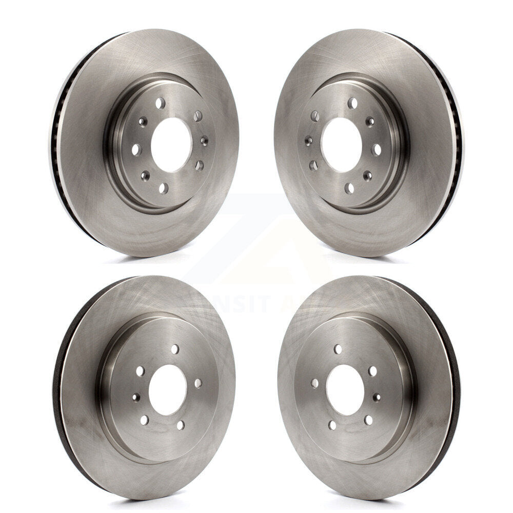 [Avant + Arrière] Kit de Disque de frein pour 2006-2007 Cadillac CTS Base avec Sport Suspension K8-100999