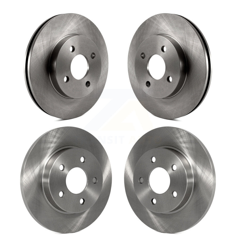[Avant + Arrière] Kit de Disque de frein pour Pontiac G5 Pursuit avec Drum Brakes K8-101001