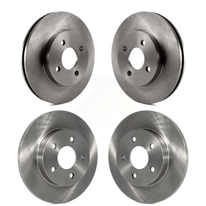 [Avant + Arrière] Kit de Disque de frein pour Pontiac G5 Pursuit avec Drum Brakes K8-101001
