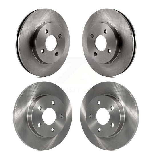 [Avant + Arrière] Kit de Disque de frein pour Pontiac G5 Pursuit avec Drum Brakes K8-101001